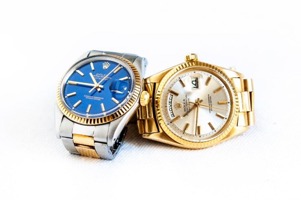 Two high end watches