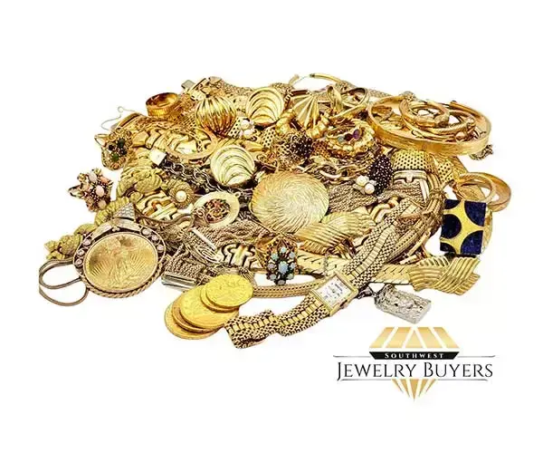 We bought this gold jewelry and coin collection